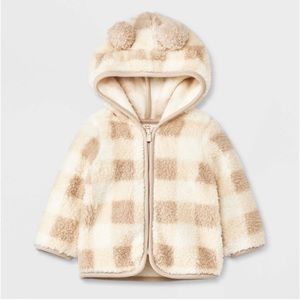 Cream New Born Jacket